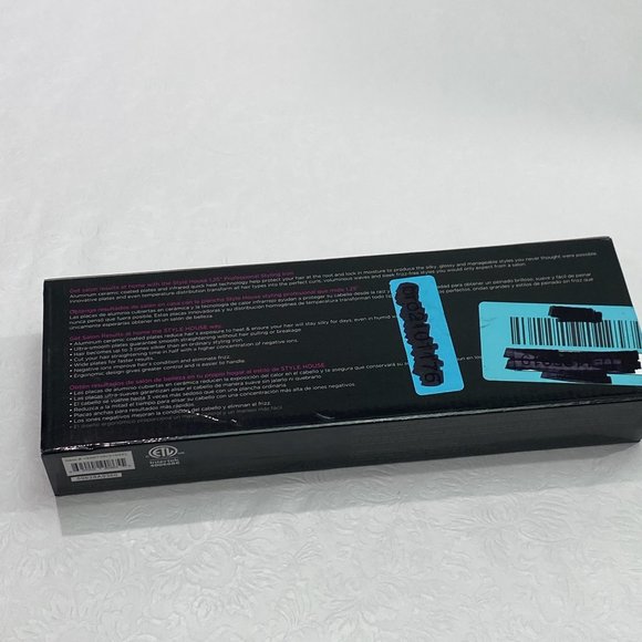 Style House 1.25” Professional Hair Styling Iron (Red) Negative Ion Therapy main image 7